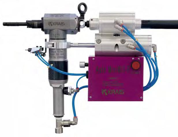 Beveling Machines KRAIS Tube Expanders F-18 Auto MiniMill P Auto MiniMill P is a fully