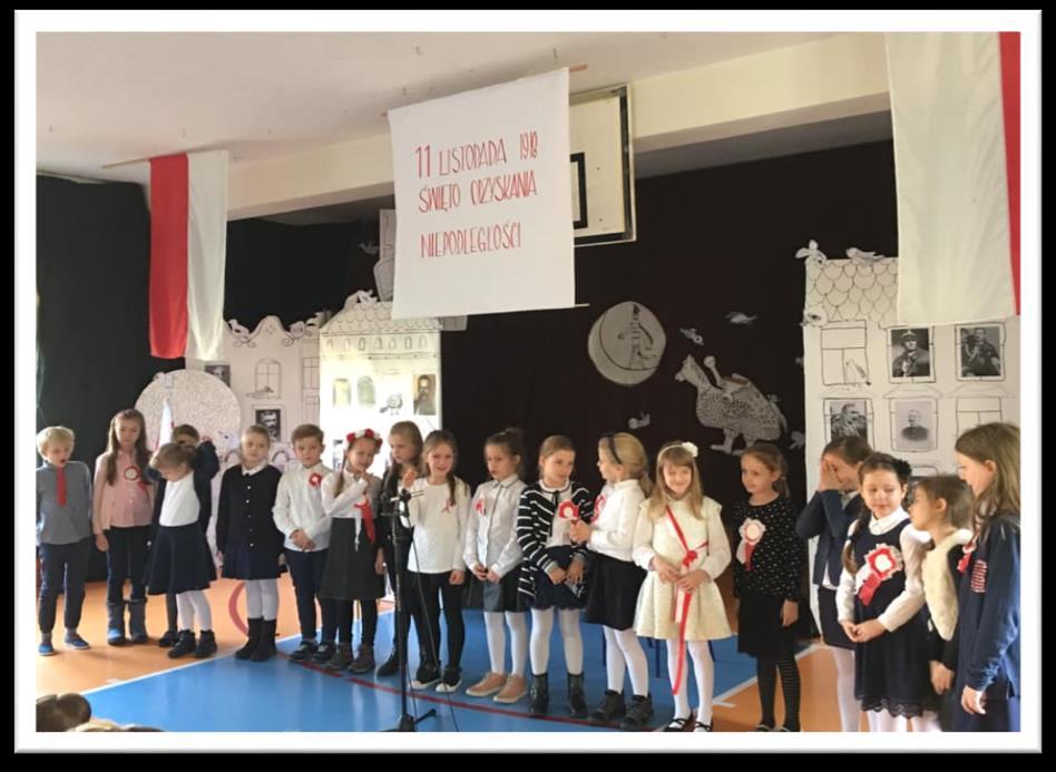 dziewczęta z klasy III gimnazjum II miejsce chłopcy z klasy III gimnazjum w kategorii występ indywidualny: I miejsce DAWID GĄDEK I miejsce ANNA