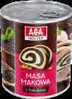 kalifornijskie 25 x 150 g Masa makowa z bakaliami 6 x 850 g Wiórki kokosowe 40 x 100 g