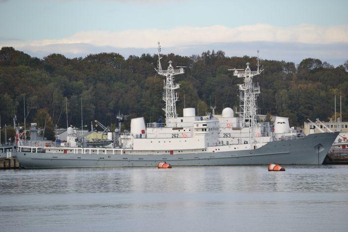 Dwie jednostki Delfin mają do 2023 r. zastąpić okręty Rozpoznania Radioelektronicznego ORP Nawigator i ORP Hydrograf. Fot. M.Dura 19.01.2016 r. uruchomienie fazy A-K; 2016-2017 r.