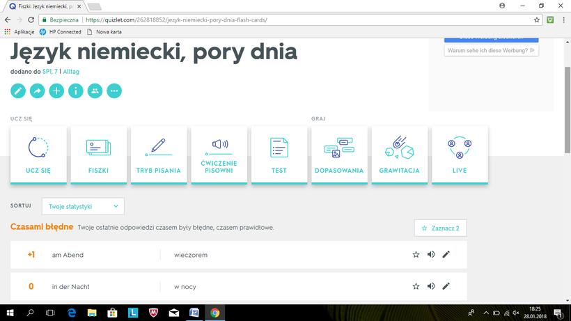 APLIKACJA QUIZLET NOWOCZESNE NARZĘDZIE EDUKACYJNE Quizlet jest wykorzystywany do nauki nie tylko języków, ale także do