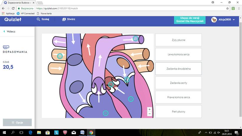 APLIKACJA QUIZLET NOWOCZESNE NARZĘDZIE EDUKACYJNE Dla nauczycieli: Brak rejestracji oznacza brak własnego konta, a bez konta w serwisie nie mogą być rejestrowane nasze postępy.