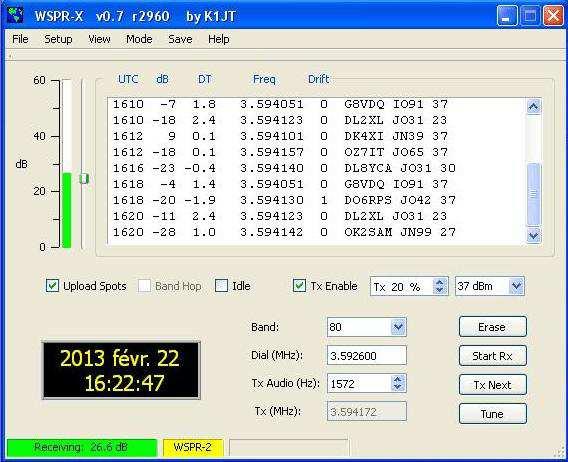Sposób obsługi i korzystania z WSJT-X jest bardzo podobny do obsługi JT-65HF. Narzędziem pomocnym w pracy emisjami JTxx jest program JT-Alert.