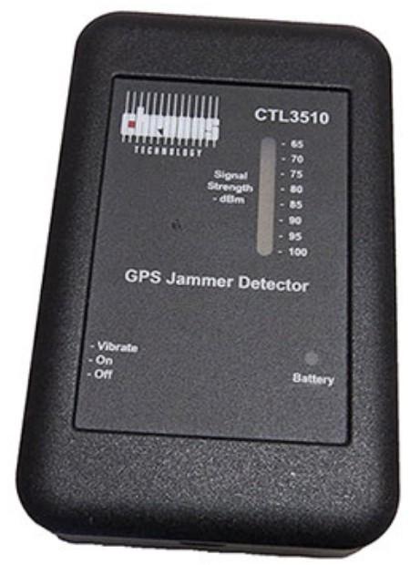 CTL3510 Mobilny system detekcji jammingu. CTL3510 wykrywa jamming oraz inne zakłócenia zagłuszające pasmo GPS (L1).