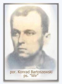 Życiorys Konrad Czesław Bartoszewski, ps. Wir, Zadora, Łada, był porucznikiem Armii Krajowej, jak też pisarzem.