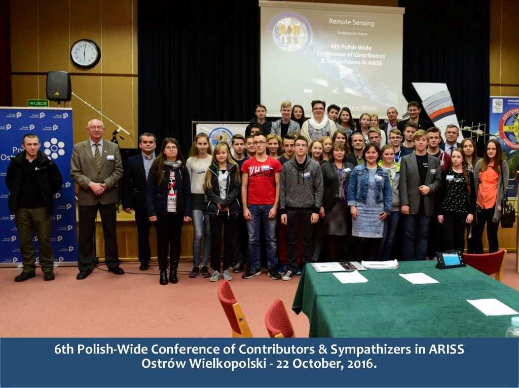 ARISS, a chcieli być z nami, z głębi serca bardzo dziękuję. To każdy z Was przyczynił się do takiej imprezy jak była! Dziękuję i zapraszam na kolejne tego typu imprezy.