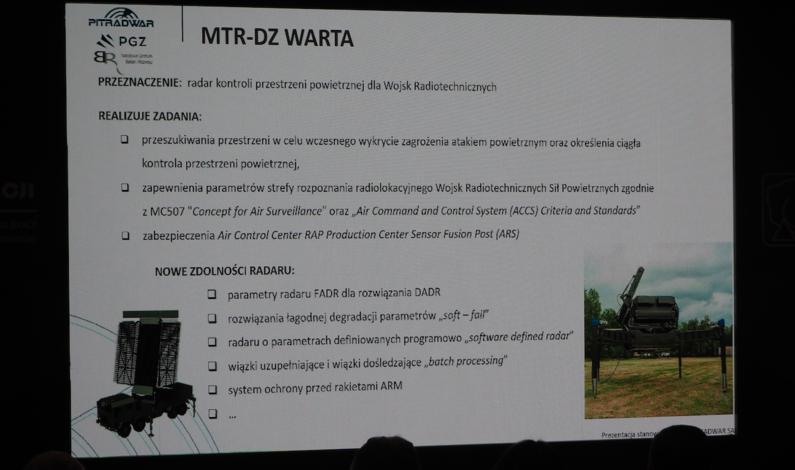 Maksymalny zasięg wynosi 470 km. W programie Warta szczególny nacisk położono na system ochrony przed pociskami przeciwradarowymi, poprzez pułapki elektromagnetyczne (decoy).