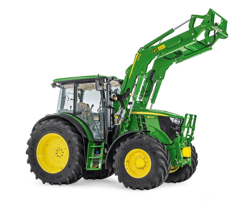 Oto w jaki sposób zdecydować, co jest odpowiednie dla Ciebie. Niezależnie co wybierzesz, ciągniki te posiadają wszystkie cechy oferowane przez John Deere. SERIA 6MC. KLASA ŚREDNIA, DUŻE MOŻLIWOŚCI.