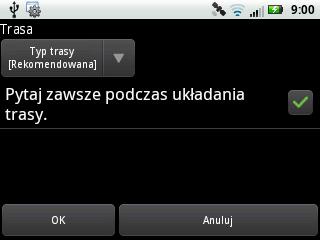 Ostatnie pole, jakie zostało, to miejsce, gdzie należy podać punkt docelowy. Wpisz tam Warszawa Twarda ostatni punkt na Twojej nowej trasie [patrz ryc. 8].
