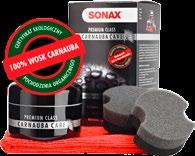 Zestaw zawiera: SONAX Nano Lack Protect, SONAX Do czyszczenia lakieru, 2x ściereczka z mikrofiby, 2x gąbka Wosk Carnauba Premium Class Produkt zawiera 100% najwyższej jakości wosków