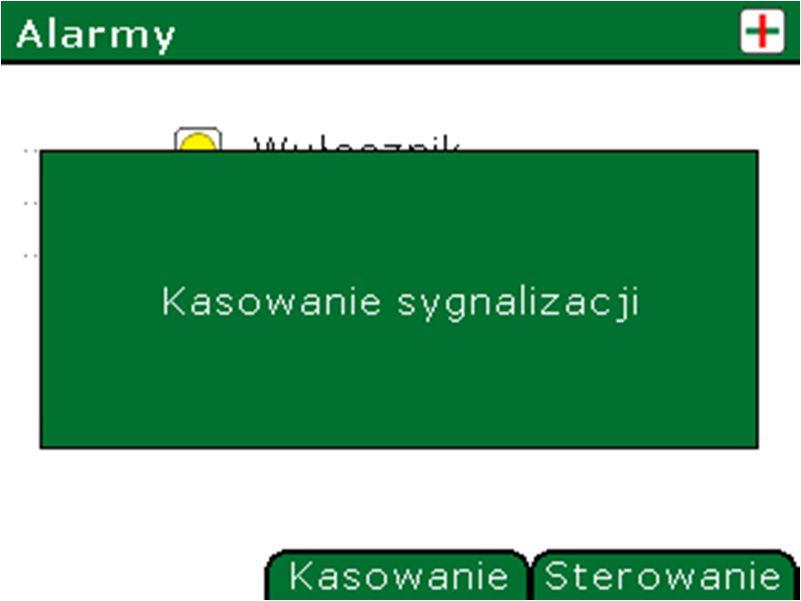 Alarmy Menu > Alarmy Sterownik realizuje szereg algorytmów ochrony pola rozdzielczego.