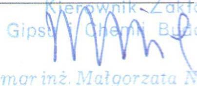 ). 2.2 iki badań ciepła spalania (w PN-EN 1716:2010) Nazwa Raport z Wyniki azwa produktu laboratorium Nazwa Zleceniodawcy badania badania o ICIMB, OSiMB w odpowiedzialnością 27/14/BC/N 1,88