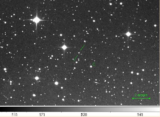 inclination i = 85.5 [4], derived planet masses and separations amounted to 4.05 M J, 3.4 AU (6 yr orbit) and 4.42 M J, 5.1 AU (11 yr orbit). 2.