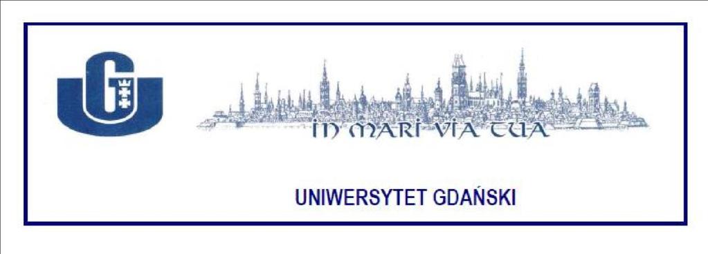 UNIWERSYTET GDAŃSKI WYDZIAŁ CHEMII KATEDRA ANALIZY ŚRODOWISKA Instrukcja do ćwiczeń laboratoryjnych Ćwiczenie nr 3