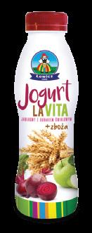 4, kg 4 7 400g / 4,kg 1 90 0 Jogurt LaVita wieloowocowy ze zbożami LaVita multifruit yoghurt