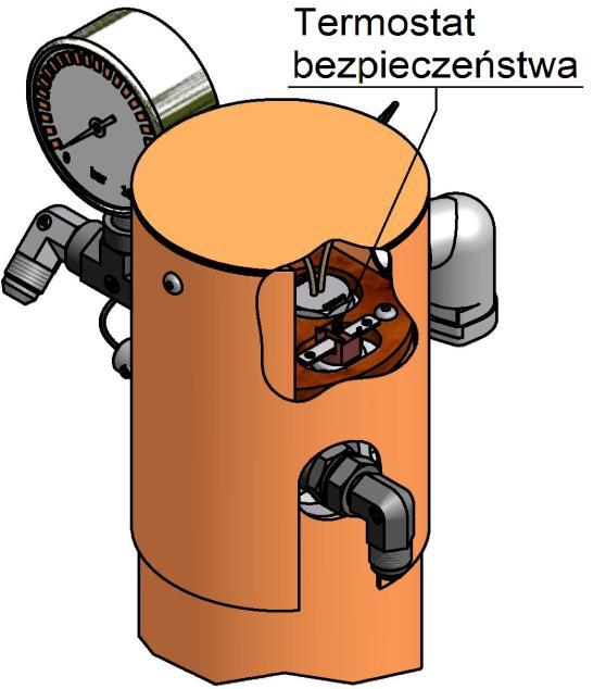 Grzejniki OSTRZEŻENIE: Przed przystąpieniem do usuwania awarii, należy upewnić się, że wszystkie przyciski są wyłączone, zaś główny włącznik ustawiony jest w pozycji OFF, a agregat odłączony jest od