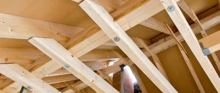 Specjalista w zakresie techniki zamocowań Topduo Wkręt dachowy Wkręt do konstrukcji drewnianych dla każdego systemu izolacji nakrokwiowej Wkręt dachowy Topduo łeb talerzykowy, ze specjalną powłoką