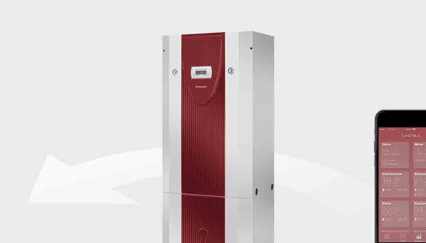 Wyposażenie dodatkowe, systemy regulacji Smart RTC+: RTM Econ Dimplex Smart Room Heating App Systemy regulacji pomp ciepła Systemy regulacji pomp ciepła Smart RTC+ inteligentny system sterowania WPM