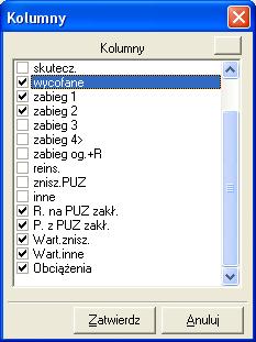 Po zatwierdź otrzymamy: