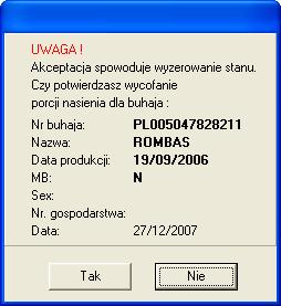Data wycofania jest ustawiana automatycznie i w przypadku, gdy bieżący miesiąc jest większy od nie zamkniętego