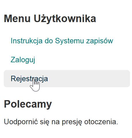 2. Następnie kliknij w