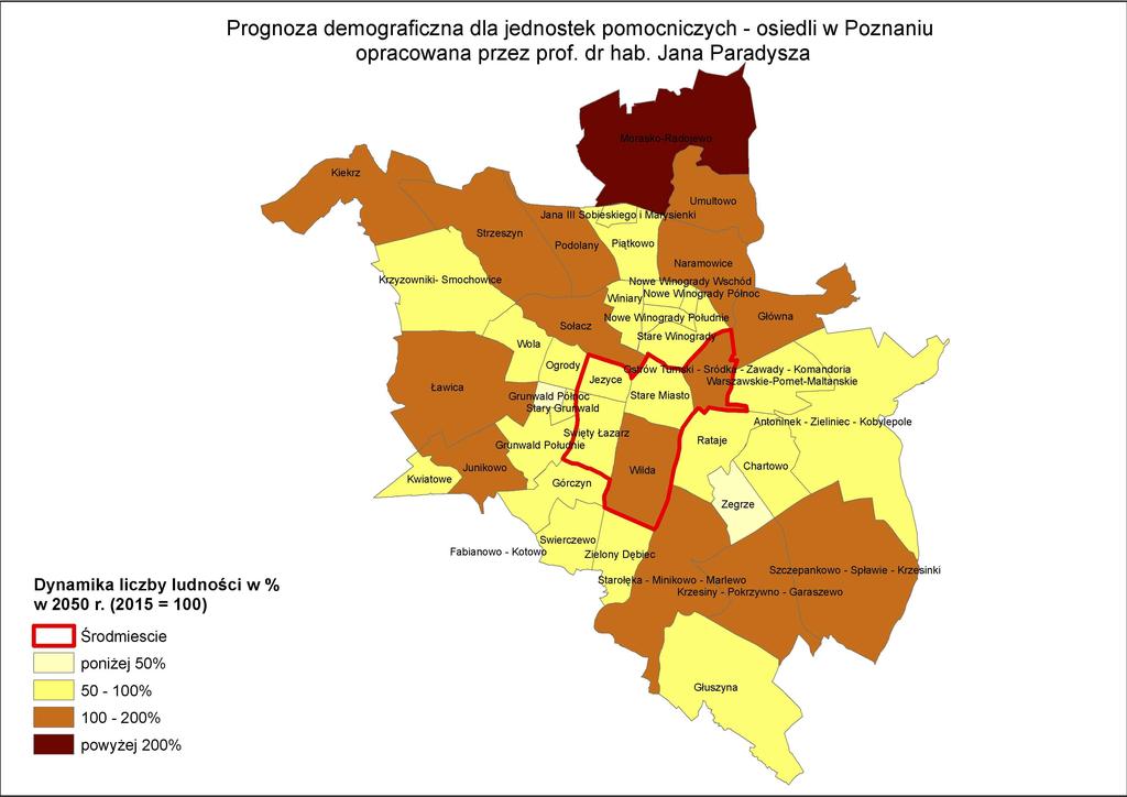 Sytuacja demograficzna Poznania na tle