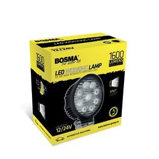 9A/24V Pobór mocy: 27W Napięcie: 10-30V Ilość światła: 1600lm Temperatura barwowa: 6000K Żywotność: 30 000h Klasa wodoodporności: IP68 Homologacja: E50 R10 9 x 3W EPISTAR LEDS 1600 6094 566094 CARTON