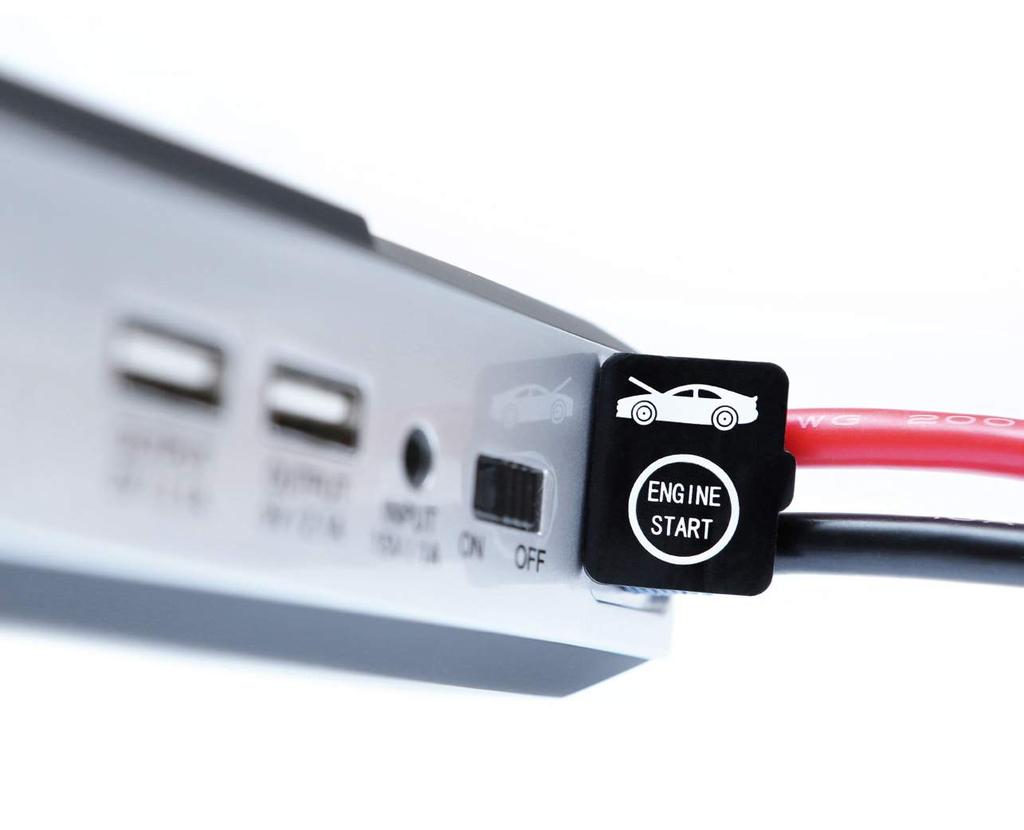 CAR POWER BANK JUMP STARTER CAR POWER BANK Jump Starter to nowoczesny bank zapasowej energii elektrycznej, którą możesz zabrać ze sobą i