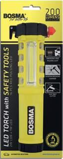 do +60 0 C 80 sequence 5127 93535127 CARTON BOX 1 200LM LED TORCH with SAFETY TOOLS