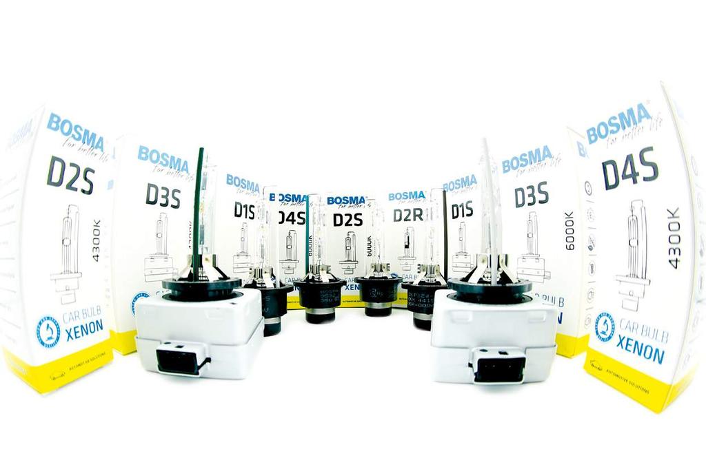 XENON DUO PACK BOSMA REKOMENDUJE! REFLEKTOROWE ŹRÓDŁA ŚWIATŁA ZAWSZE WYMIENIAJ PARAMI!