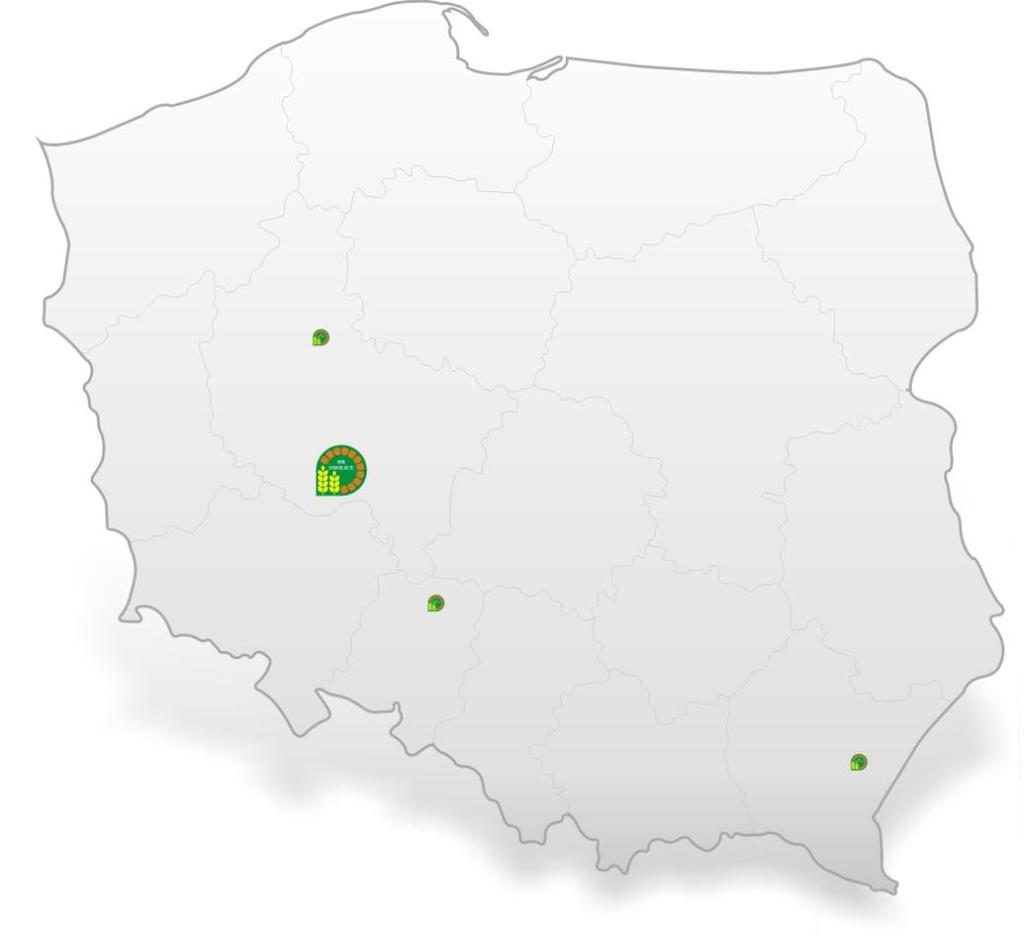 Struktura firmy Lokalizacja siedziby i oddziałów Oddział w Przebędowie