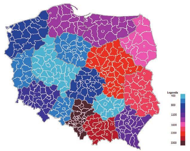 Rys. 1. Liczba zachorowań na boreliozę w Polsce i woj. śląskim w latach 1998-2016 (na podstawie danych z PZH) [18] Rys. 2. Zapadalność na boreliozę na 100 tys. mieszkańców w Polsce i w woj.