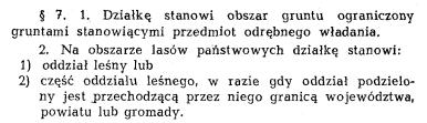 HISTORIA Założenie ewidencji gruntów i budynków w