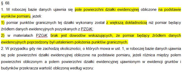 WZNAWIANIE ZNAKÓW GRANICZNYCH / WYZNACZANIE PUNKTÓW