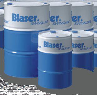 Na stoisku zaprezentujemy również Poznaj zalety produktów Blaser Produkty Blaser cechuje: unikalna receptura oparta na biotechnologii (stabilność biologiczna pomimo