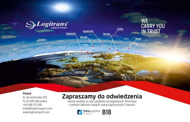 Logitrans Logistics (Poland) Sp. z o.o. Logistyka i magazynowanie, spedycja, transport drogowy, kolejowy, morski, lotniczy, transport intermodalny, multimodalny Logistics and warehousing, freight