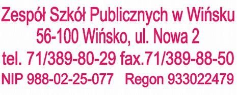 Załącznik nr 1 do Zarządzenia nr 31/2018/ZSP z dnia 29.08.2018r. Dyrektora Zespołu Szkół Publicznych w Wińsku REGULAMIN STOŁÓWKI SZKOLNEJ W ZESPOLE SZKÓŁ PUBLICZNYCH W WIŃSKU Podstawa prawna: Art.
