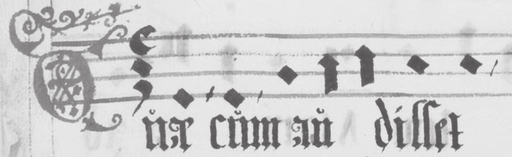 O notacjach muzycznych w antyfonarzu tynieckim 213 W zapisie muzycznym na dodanych kartach stosowane są pionowe kreski divisio maior (Bratkowski wspomina o występowaniu tu także kresek podwójnych