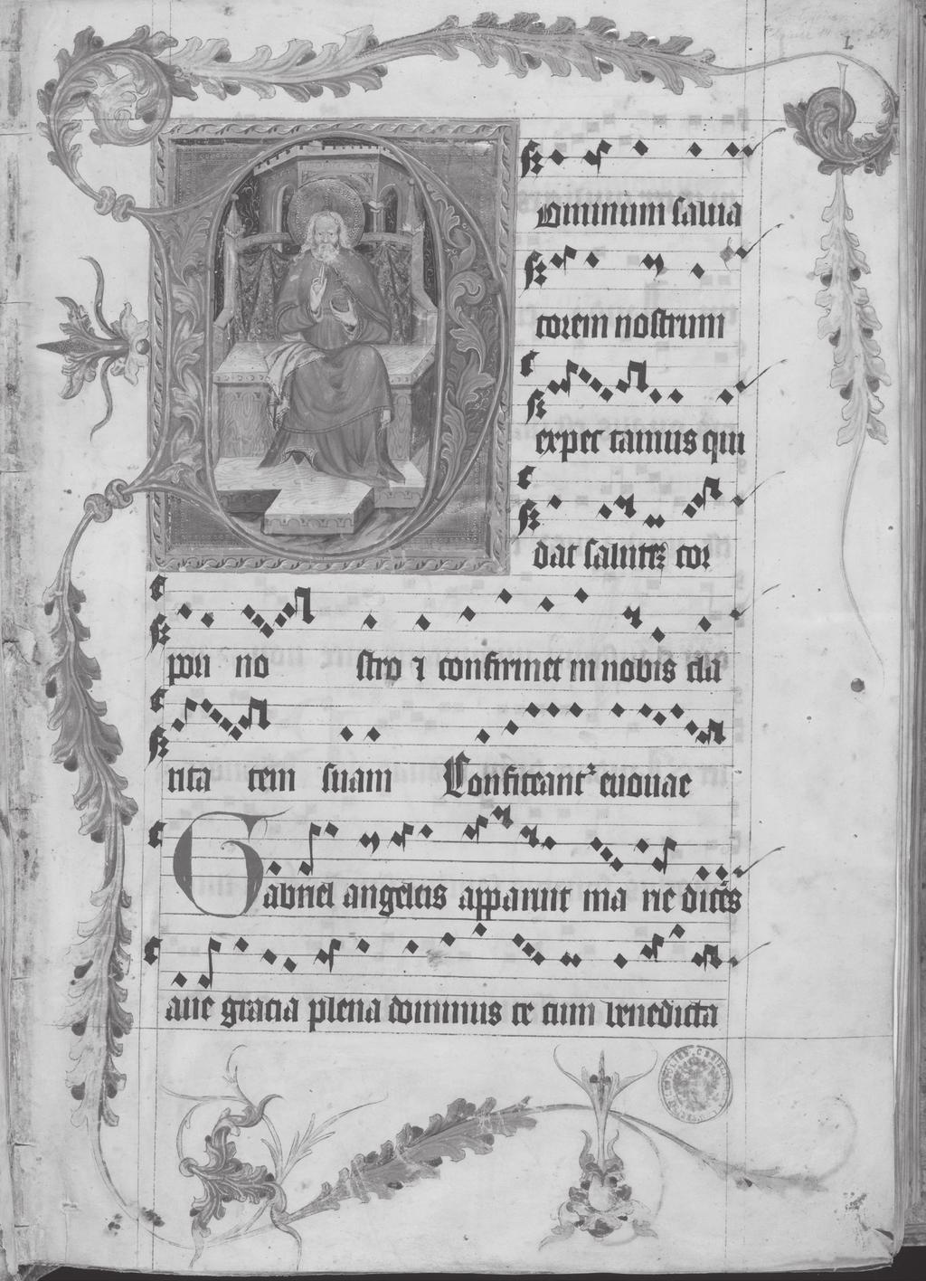 O notacjach muzycznych w antyfonarzu tynieckim 221 Il.