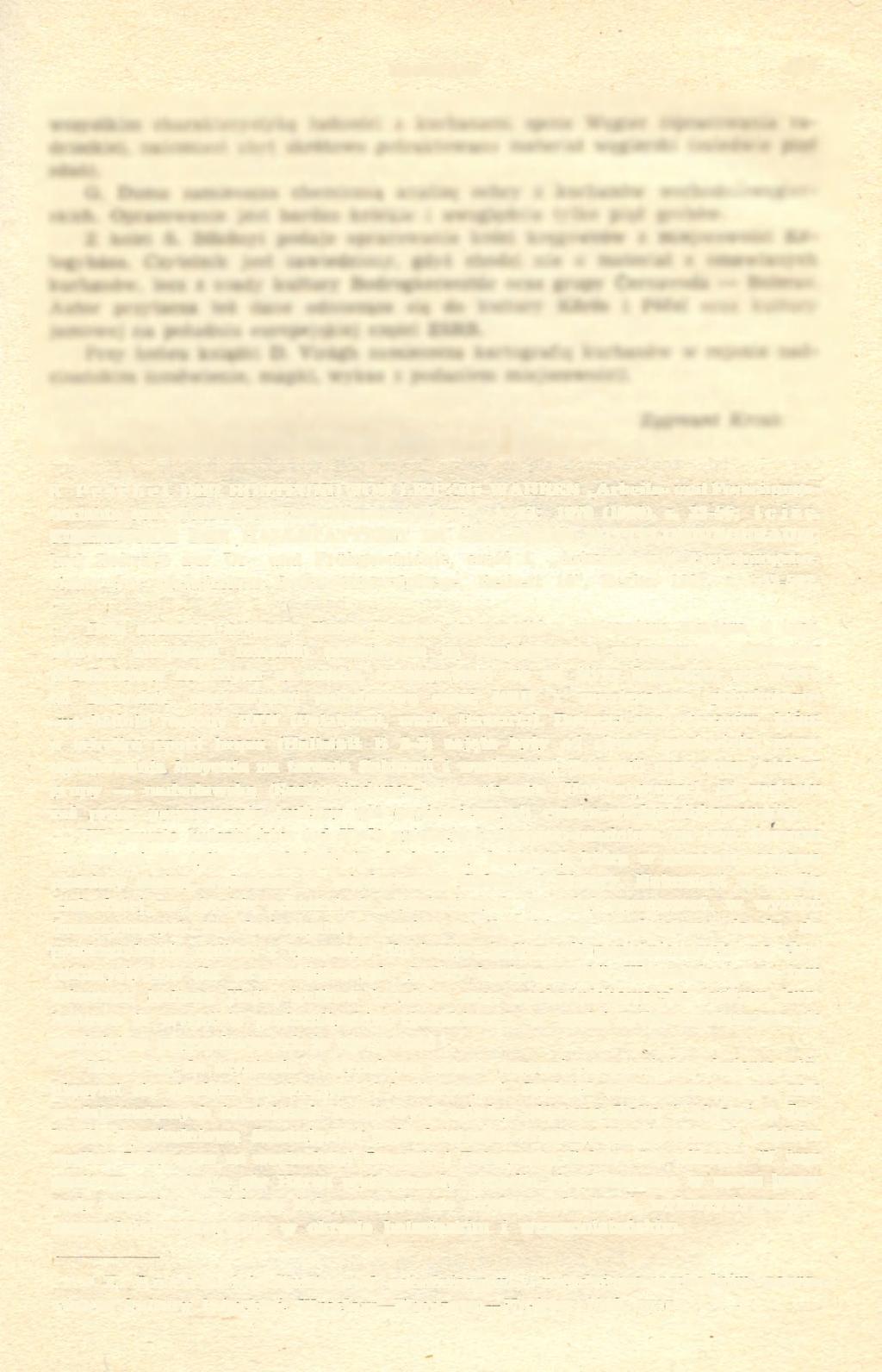 RECENZJE 437 K Peschel, DER HORTFUND VON LEIPZIG-WAHREN Arbeits- und Forschungsberichte zur sächsischen Bodendenkmalpflege", t. 23: 1979 (1980), s.