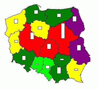 Popyt na usługi turystyczne ze strony cudzoziemców koncentrował się głównie w miastach i renomowanych miejscowościach dysponujących obiektami i usługami o wysokim standardzie.