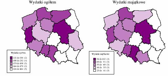 Warmińsko-mazurskie w 2005r. uzyskało najwyŝsze w kraju kwoty dotacji celowych, przypadających na 1 mieszkańca. Ich poziom w 2005r.