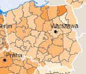 Województwo warmińsko-mazurskie charakteryzuje się niskim poziomem dostępności multimodalnej charakteryzującej całokształt połączeń wszystkich typów.