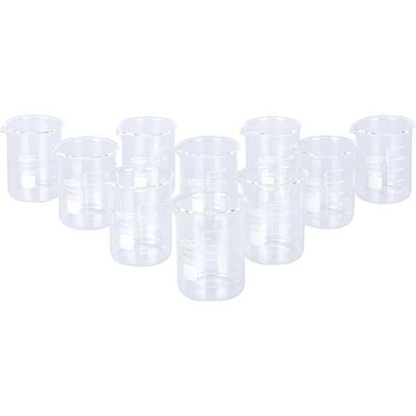 18 cm Zlewka niska szklana 100 ml, 10 szt.