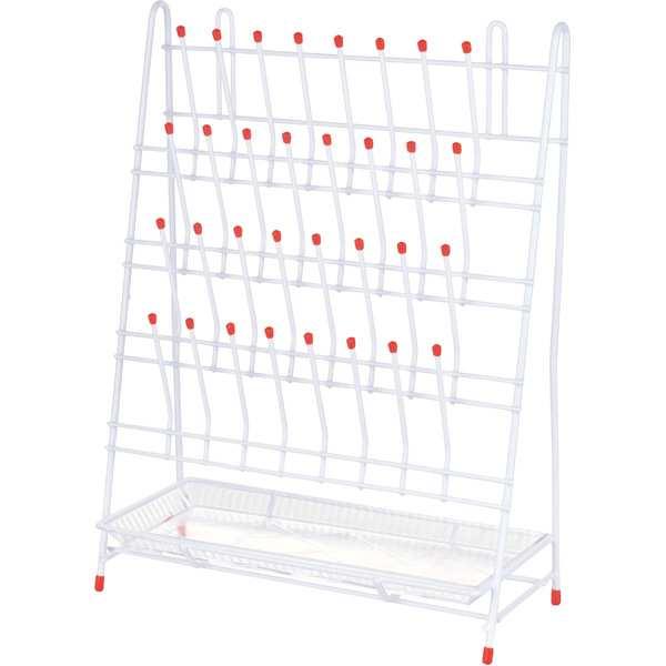 Cylinder miarowy plastikowy 100 ml 1 Plastikowe cylindry miarowe z sześciokątną podstawą i nadrukowaną skalą. poj. 100 ml śr. 3,1 cm wys. 25 cm.