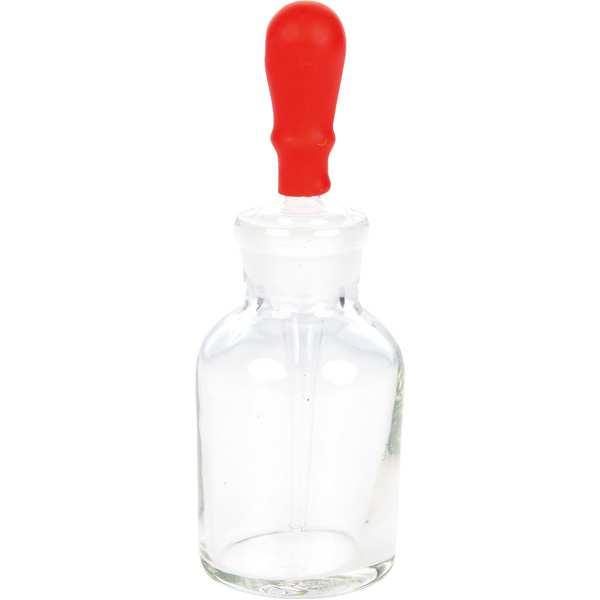 Butelka z zakraplaczem 30 ml 15 Butelka z transparentnego szkła z zakraplaczem z gumowym korkiem poj.