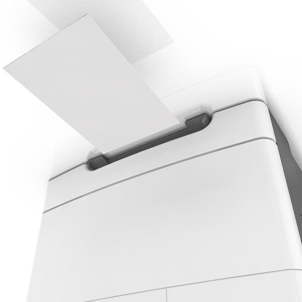 ABC Ładowanie papieru i nośników specjalnych 40 Drukowanie jednostronne na papierze firmowym Drukowanie dwustronne