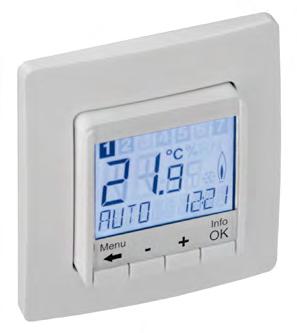 Połączenie termostatu pokojowego z odpowiednią liczbą nastawników i zaworów. Na termostacie pokojowym ustawia się żądaną temperaturę pomieszczenia.
