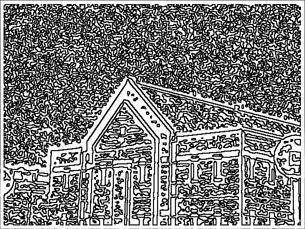 Algorytm Mrr -Hildreth filtrc LoG mską 17x17 c e d f c.d. Rys.1. Wynik identyfikci preść pre ero oru LoG or progowni.