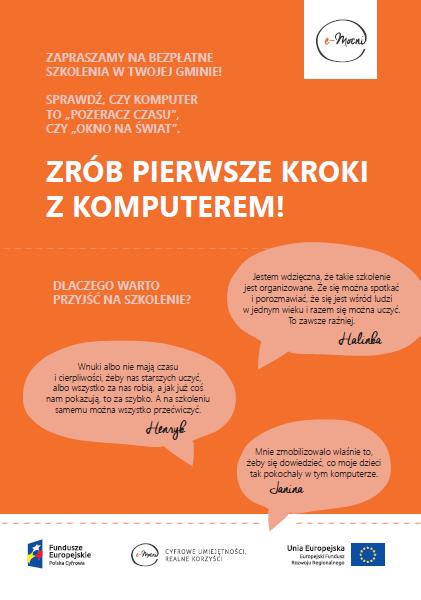 MATERIAŁY PROMOCYJNE SZKOLENIA